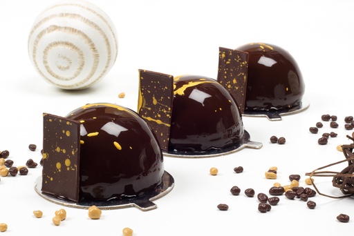 [IND-D-TCD] TRIPLE CHOCOLATE DOME, Box of 6